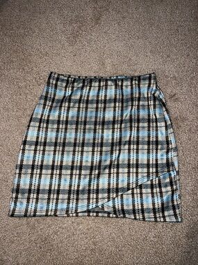 Altar’d State Plaid Mini Skirt